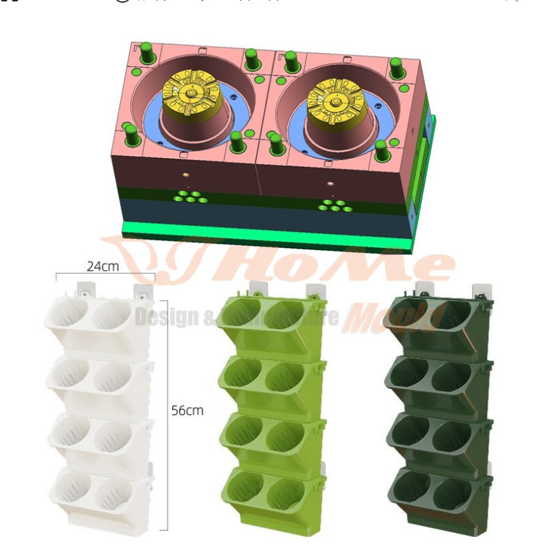 Калап за пластична саксии Дизајн од Hongmei Mold Plastic